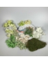 Kép 1/4 - Díszítsd magad! 105 darabos tavaszi síkalapos DIY kopogtató mohaággyal 