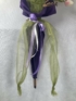Kép 3/4 - Viruló lila esernyő - mutatós, elegáns tartós tulipáncsokor kopogtató 