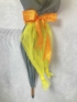 Kép 4/4 - Viruló szürke esernyő - mutatós, elegáns tartós tulipáncsokor kopogtató