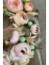 Kép 4/4 - Virágövezte madárfészek hangulatot sugalló, bájosan kócos síkalapos kopogtató
