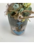 Kép 2/4 - Falatnyi vízparti szösszenet kollekció / Vasmacskás sirályos tartós virágdísz