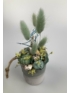 Kép 4/4 - Falatnyi vízparti szösszenet kollekció / Vasmacskás sirályos tartós virágdísz
