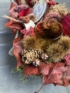 Kép 3/4 - Hello Ősz fatáblácskás tartós asztaldísz növényi részekkel gazdagon díszítve