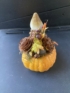 Kép 3/4 - Pöttyös tökös, gombás, terméses őszi tartós asztaldísz 