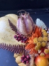 Kép 4/4 - Fekvő tökös, gombás, páfrányos, terméses őszi tartós asztaldísz 