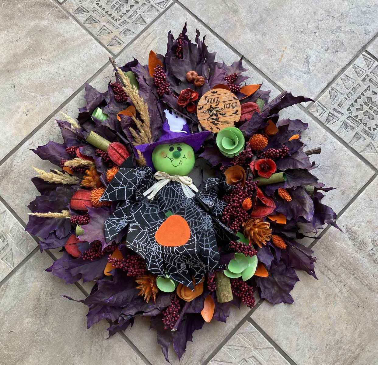 Halloweeni Banya Portré - élénk, vagány őszi terméskopogtató